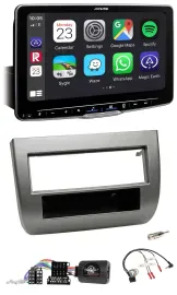 Автомагнитола Alpine Bluetooth, USB, DAB для Lancia Y (843, 2005–2011) антрацит
