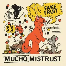 Fake Fruit - Mucho Mistrust [Orange Vinyl] NEW Vinyl