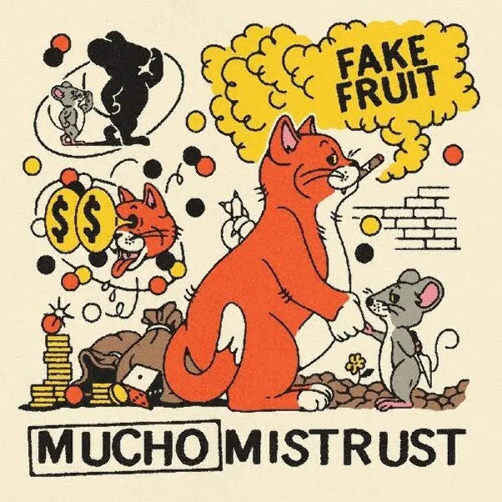 Fake Fruit - Mucho Mistrust [Orange Vinyl] NEW Vinyl