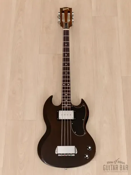 Бас-гитара Gibson EB-0 Slotted Headstock Vintage Short Scale SG Bass USA 1970