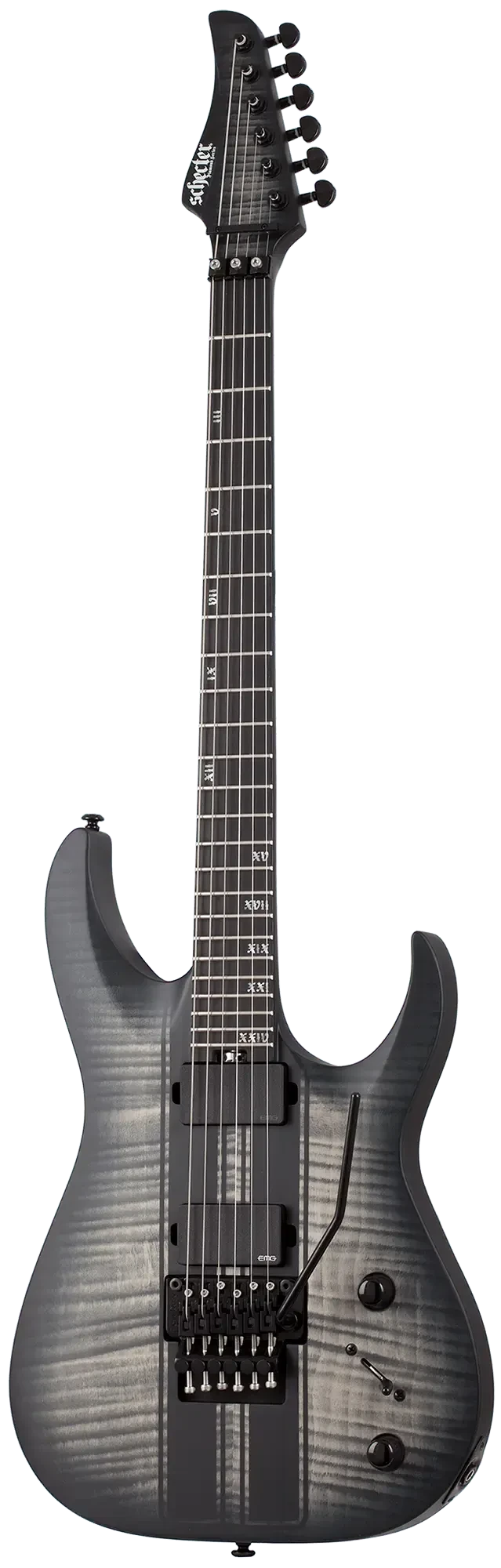 Электрогитара Schecter Banshee GT Floyd Rose Satin Charcoal Burst