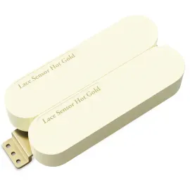 Звукосниматель для электрогитары Lace Hot Gold Dually 12k, хамбакер, Neck, бежевый