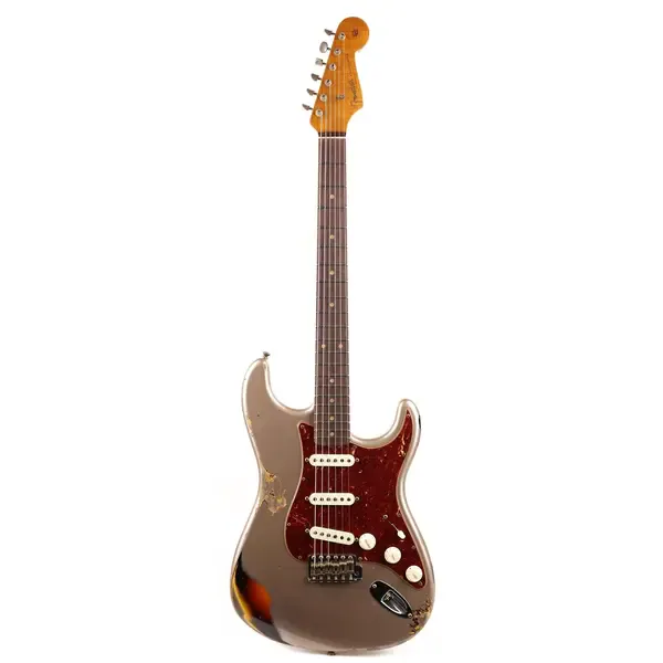 Электрогитара Fender Custom Shop Limited Edition 1961 Stratocaster Heavy Relic Shoreline Gold