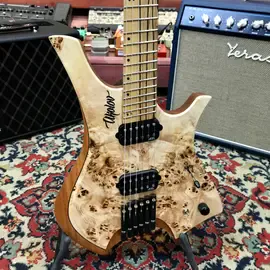 Электрогитара Ukolov Guitars Tanto MS-6 HH Kaya Natural Russia 2022