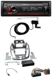 Автомагнитола для Ford Transit Connect (2012–2018) Pioneer DAB, USB, MP3, Bluetooth, с дисплеем