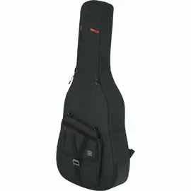Чехол для акустической гитары Gator GT-JUMBO-BLK Transit Series Acoustic Gig Bag Charcoal Black