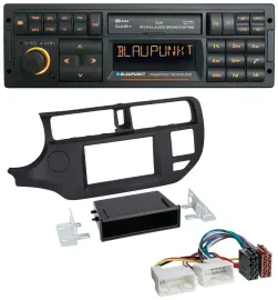 Автомагнитола для Kia Rio (UB 2011–2014) Blaupunkt USB, DAB, SD, MP3, Bluetooth, черный