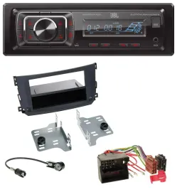 JBL SD AUX MP3 USB Bluetooth Autoradio für Smart ForTwo (451, 2010-2015)