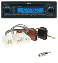 VDO AUX MP3 1DIN CD USB Autoradio für Nissan Almera N15 (1995-2000)