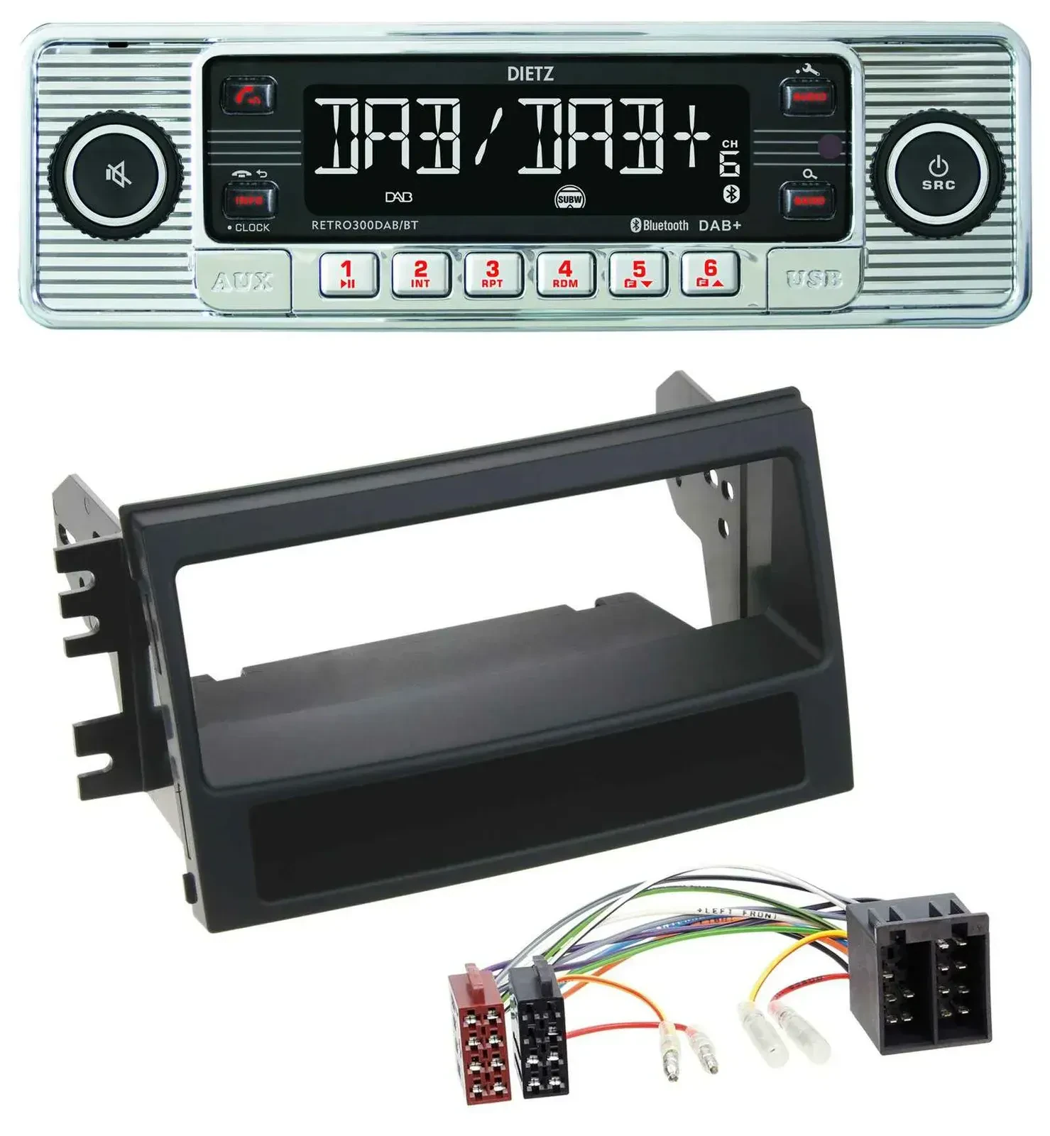 Автомагнитола для Kia Soul Dietz Bluetooth, DAB, USB (AM, 2008–2011)