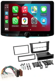 Kenwood MP3 USB DAB Bluetooth Autoradio für Toyota Corolla ab 2009 schwarz