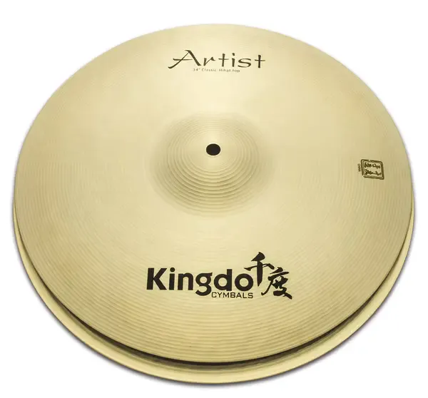 Тарелка барабанная KINGDO 14" Artist Classic Hi-Hat (пара)
