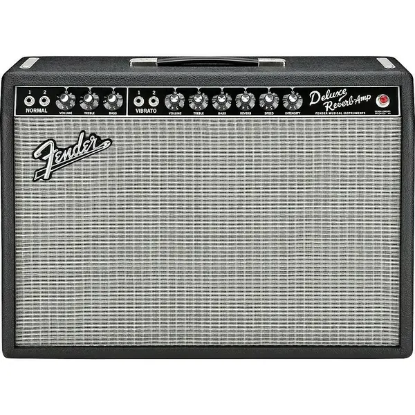 Ламповый комбоусилитель для гитары Fender Vintage Reissue '65 Deluxe Reverb Black