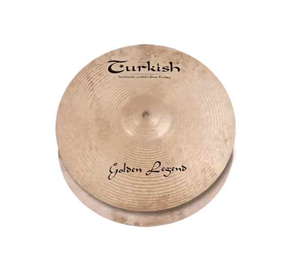 Тарелка барабанная Turkish 14" Golden Legend Hi-Hat (пара)