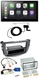 Pioneer USB Lenkrad 2DIN Bluetooth DAB Autoradio für Toyota RAV 4 ab 2011 28 Pin