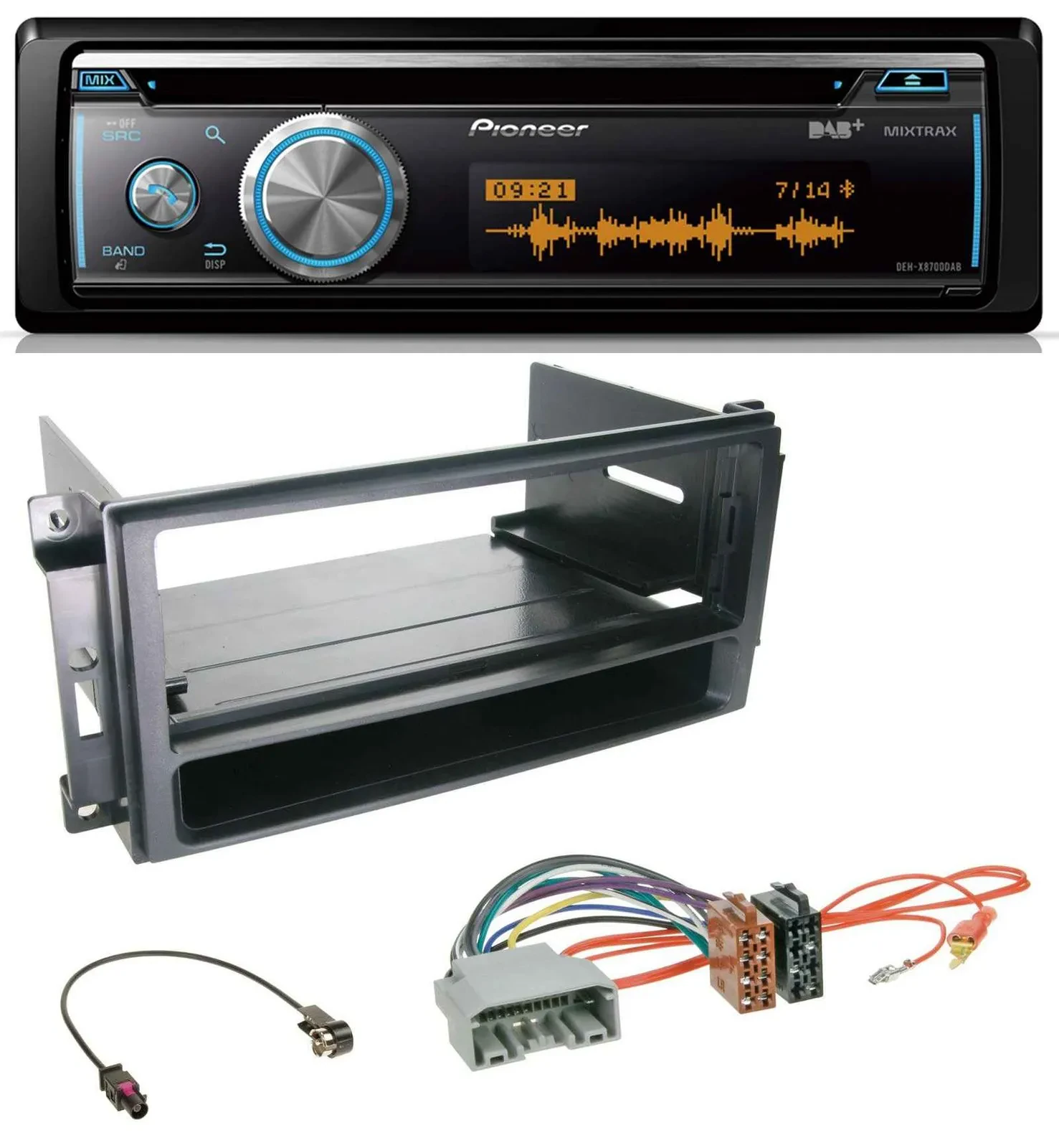 Pioneer MP3 DAB USB CD Bluetooth Autoradio für Chrysler 300C Sebring Dodge Aveng