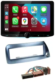 Kenwood MP3 USB DAB Bluetooth Autoradio für Ford Ka bis 2008 blau-metallic