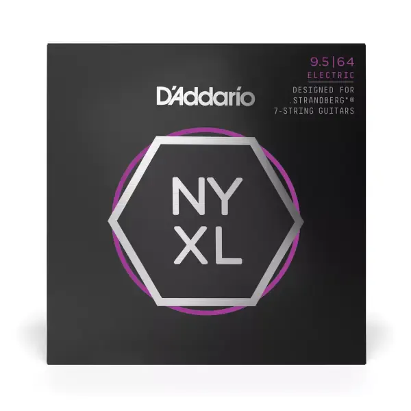 Струны для электрогитары D'Addario NYXL09564SB Custom Light Strandberg 9.5-64