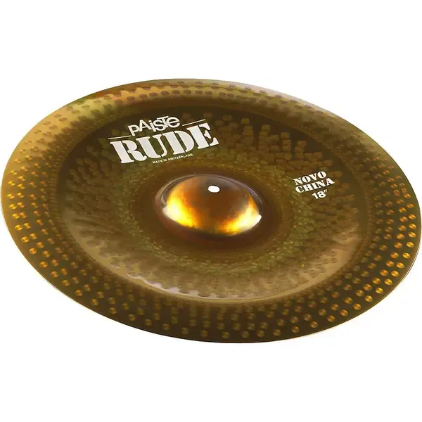 Тарелка барабанная Paiste 18" Rude Novo China