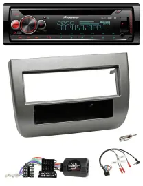 Pioneer Lenkrad DAB CD Bluetooth USB Autoradio für Lancia Y 843 2005-2011 anthra