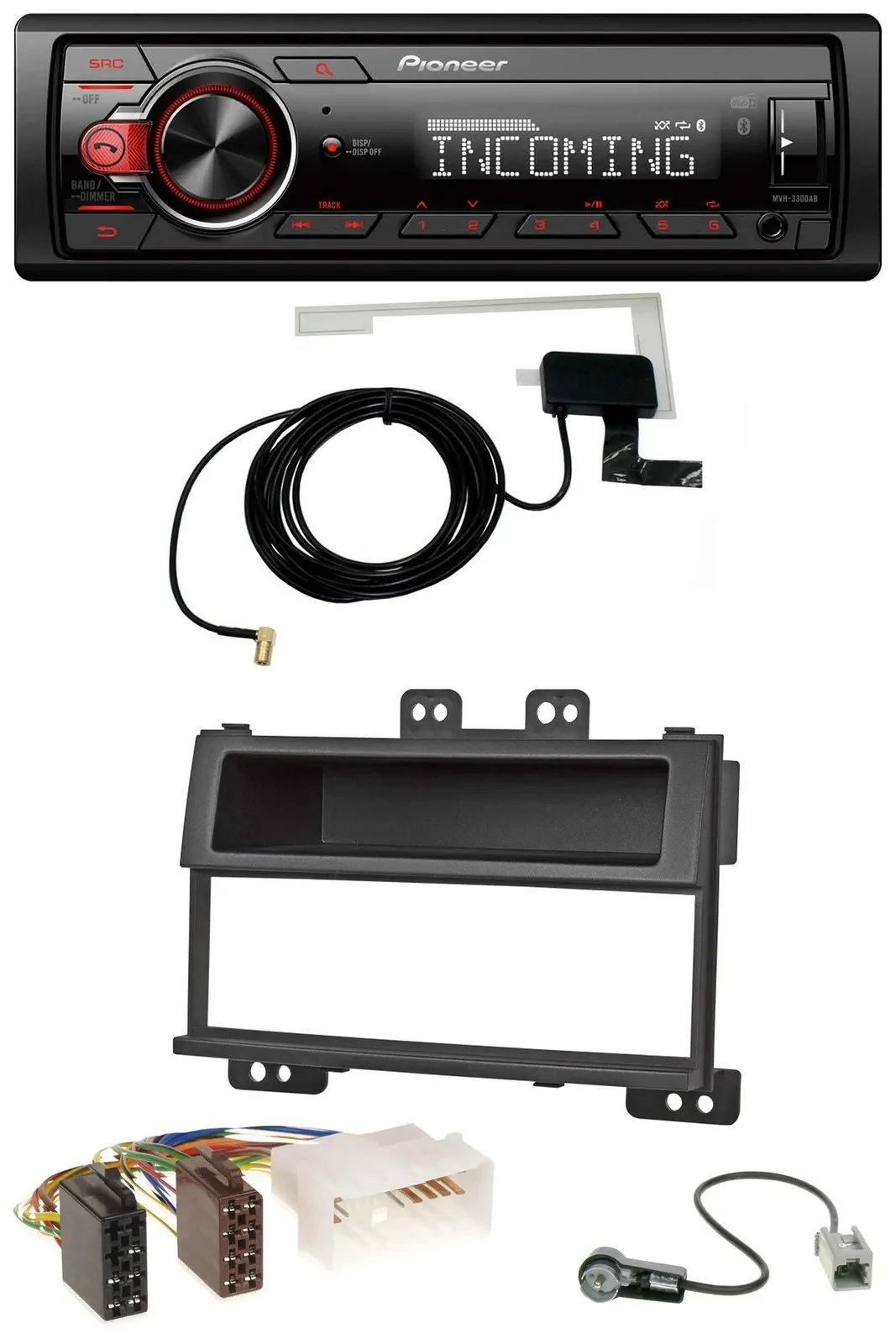 Pioneer MP3 AUX CD DAB USB Autoradio für Hyundai i20 (2008-2011)