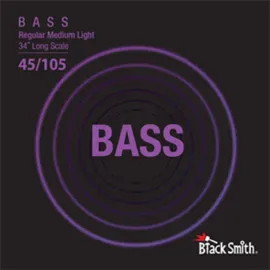 Струны для бас-гитары BlackSmith 93309 Bass Regular Medium Light 45-105