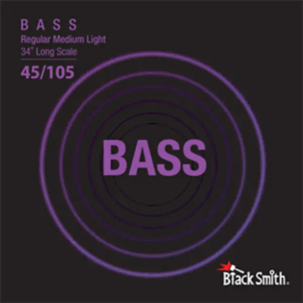 Струны для бас-гитары BlackSmith 93309 Bass Regular Medium Light 45-105