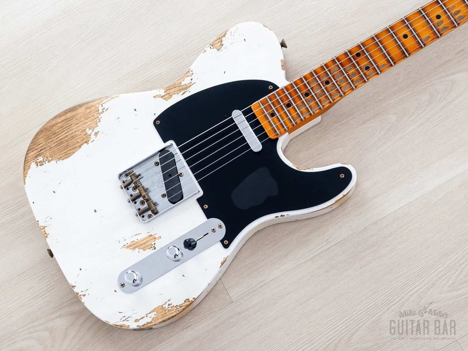 Fender Custom Shop '52 Telecaster Streamlined U Heavy Relic White Blonde