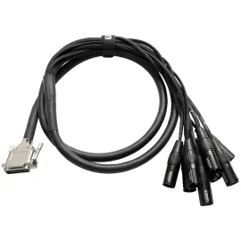 Мультикор Warm Audio Premier DB25-XLRm 8-канальный 6 ft, черный
