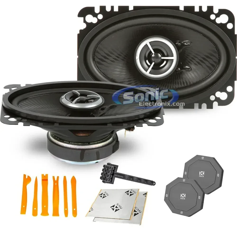 Пассивная акустическая система Kenwood eXcelon KFC-X463C 4" x 6", 2-way, 60W RMS (набор)