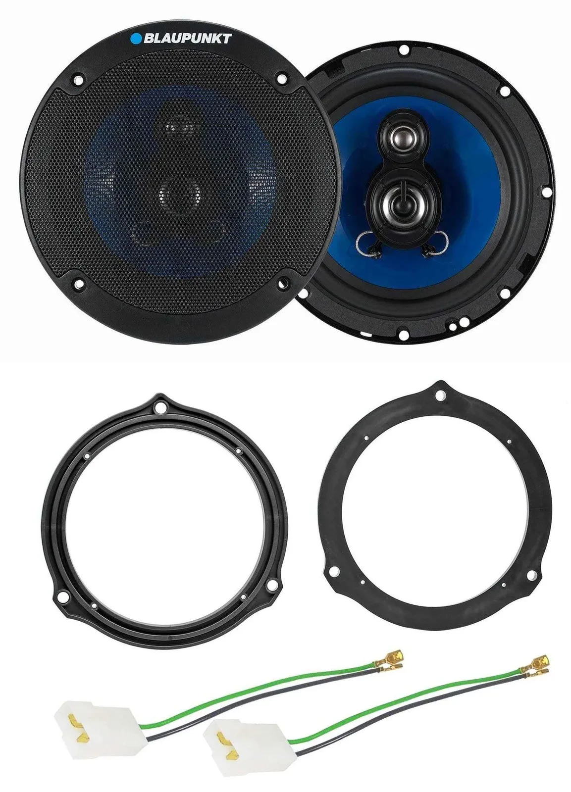 Blaupunkt 250Watt 3-Wege 16,5cm Lautsprecher für Ford Mondeo ab 07 Hecktür Auto