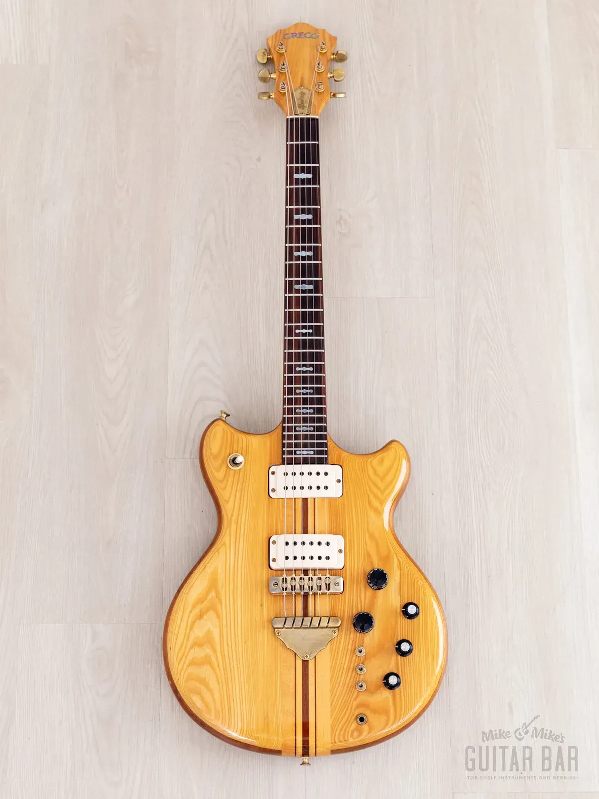 Электрогитара Greco GO1200 Speed Way HH Natural w/gigbag Japan 1978