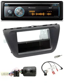 Pioneer Lenkrad DAB USB CD Bluetooth Autoradio für Suzuki SX4 (ab 2013)