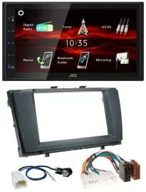 JVC USB Bluetooth MP3 DAB 2DIN Autoradio für Toyota Avensis 2009-2015