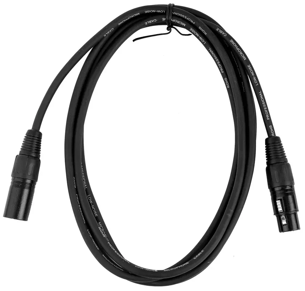 Микрофонный кабель Cascha HH-2087 Black 3 м