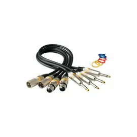 ROCKCABLE RCL 30392 - Mikrofonkabel 2m