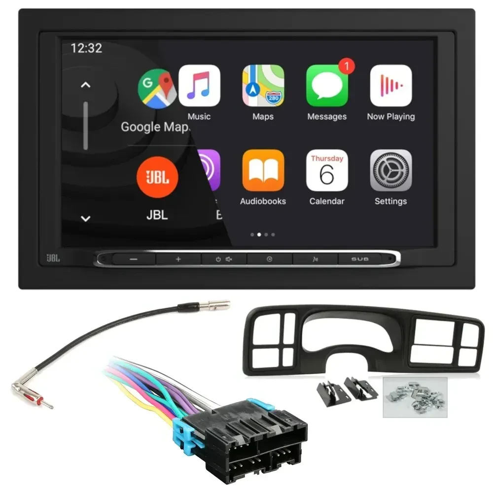 Автомагнитола для Chevrolet Silverado 1500 (1999–2006) JBL 2 DIN, Bluetooth