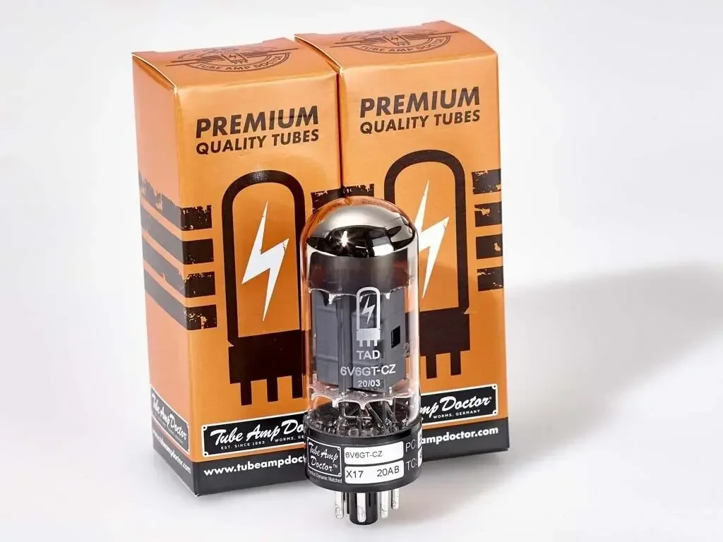 Лампа для усилителя TUBE AMP DOCTOR 6V6GT-CZ TAD Premium (подобранная пара)