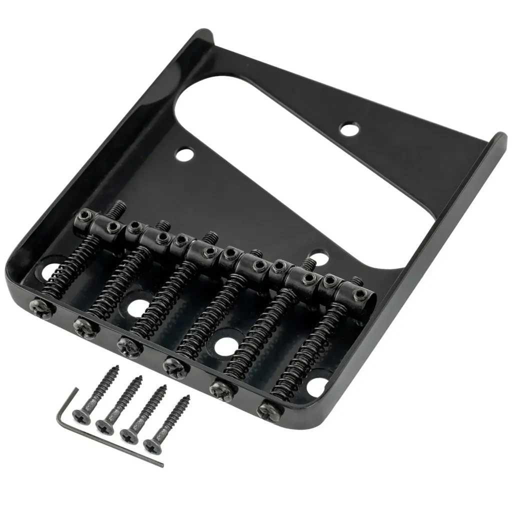 Бридж для электрогитары Musiclily MX1841BK для Tele, черный