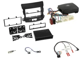 Einbauset Lenkradadapter DIN Autoradio für Mitsubishi Outlander 07-12 aktiv Disp