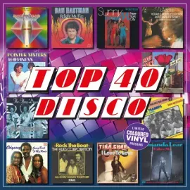 Виниловая пластинка Various Artists - Top 40 Disco / Various - 140-Gram Colored Vinyl [New Vinyl LP]