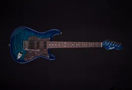 Электрогитара Magneto US-2300 RC/QMTBL Sonnet Modern Stratocaster HSS See Thru Blue Quilt