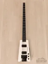 Бас-гитара Steinberger XL-2 Vintage Headless Bass White USA 1988 w/ EMGs Kick-Stand Case