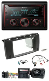 Pioneer 2DIN DAB Lenkrad Bluetooth USB CD Autoradio für Mercedes R-Klasse 2006-2