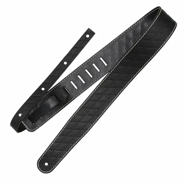 Ремень для гитары Richter Straps Raw II Contour Sew Black