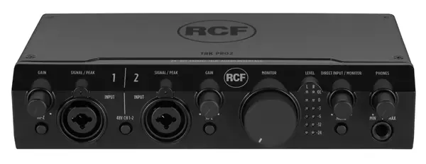 Звуковая карта внешняя RCF TRK PRO2 2x2 USB