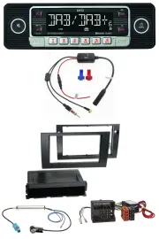 Dietz MP3 DAB Bluetooth USB Autoradio für Audi A4 B7 04-08 Symphony Aktivsystem