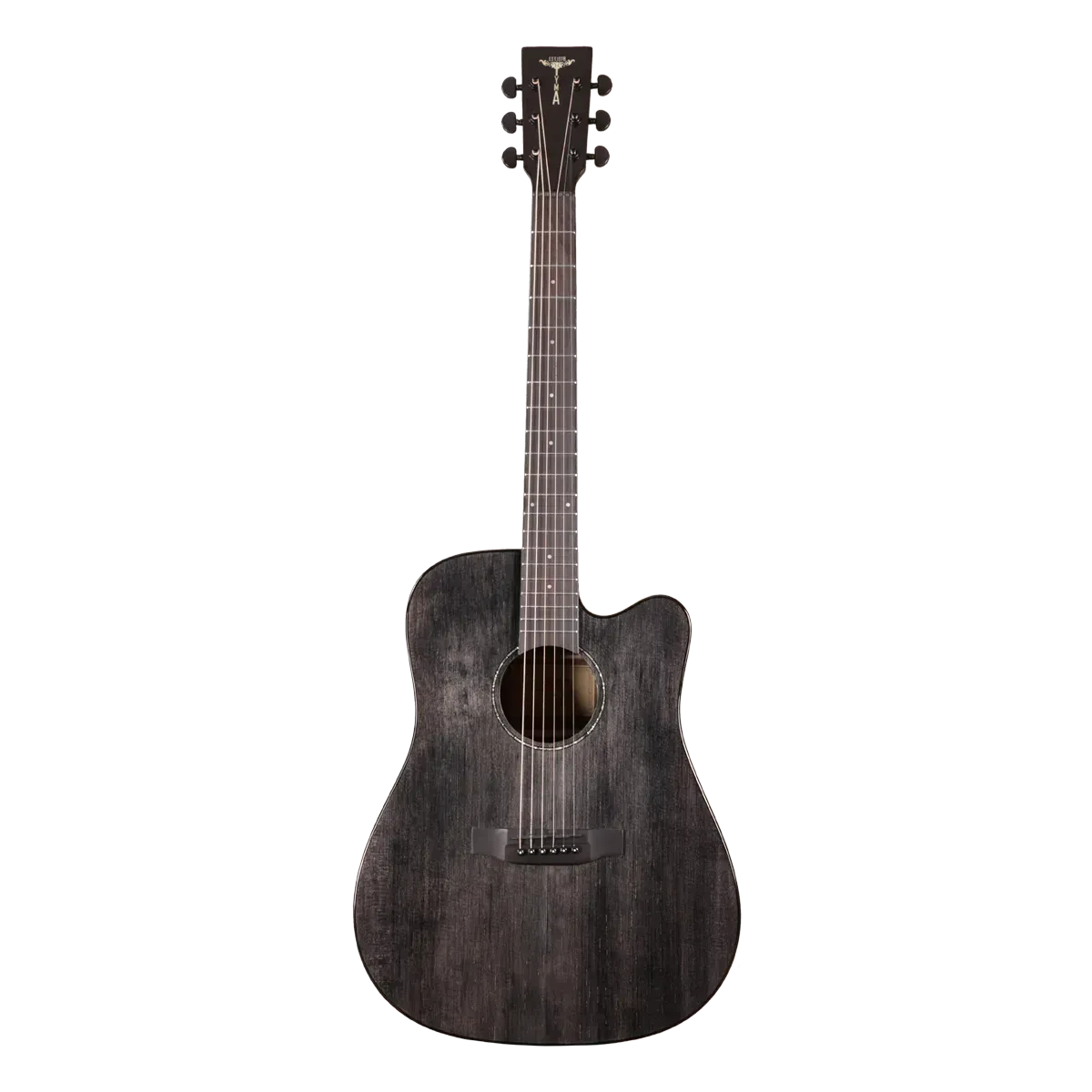 Акустическая гитара Tyma D-3C BKS в комплекте с аксессуарами