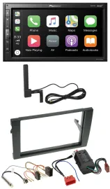 Pioneer USB 2DIN Bluetooth DAB MP3 Autoradio für Audi A4 B6 B7 00-08 Bose Aktivs