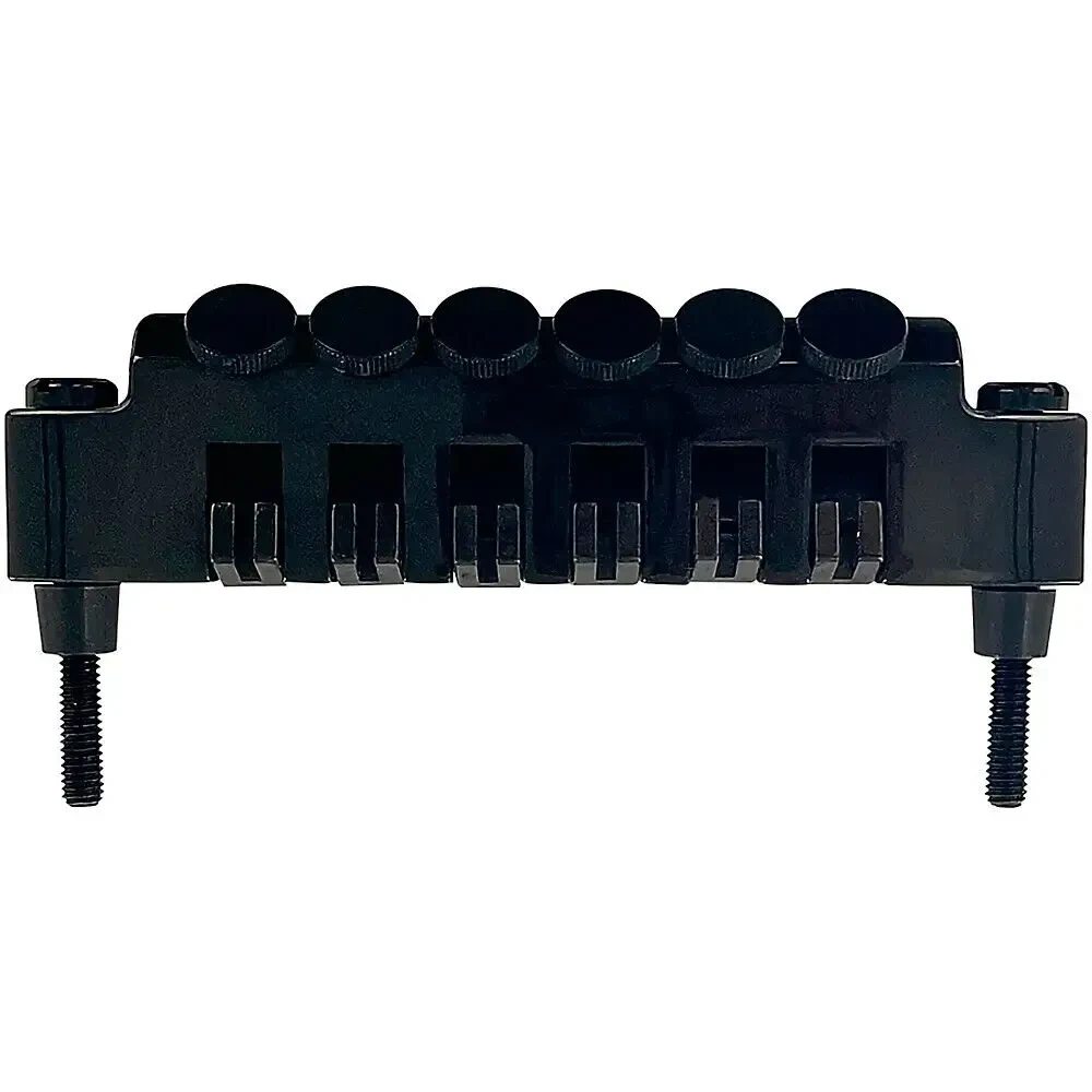 Бридж фиксированный Leo Quan Badass FTT Fine Tuner Tailpiece Black